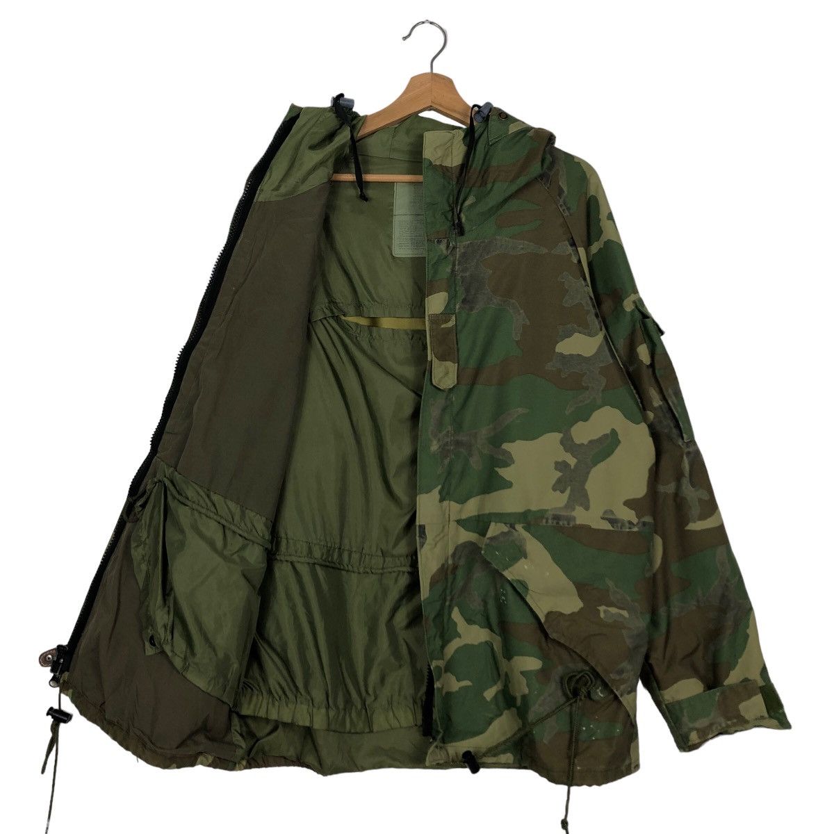 Vintage 🔥Hunting Survival Jacket Camo Cargo Multi Pocket Army Size US M / EU 48-50 / 2 - 10 Thumbnail