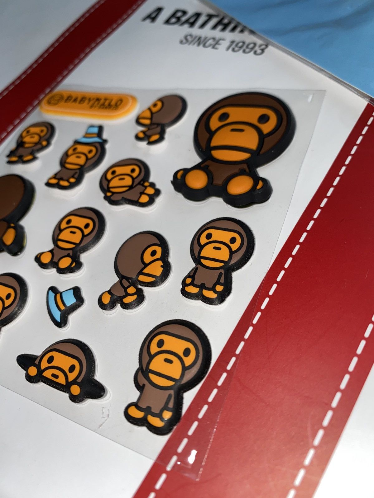 Bape Baby Milo Rubber Stickers Size ONE SIZE - 3 Thumbnail