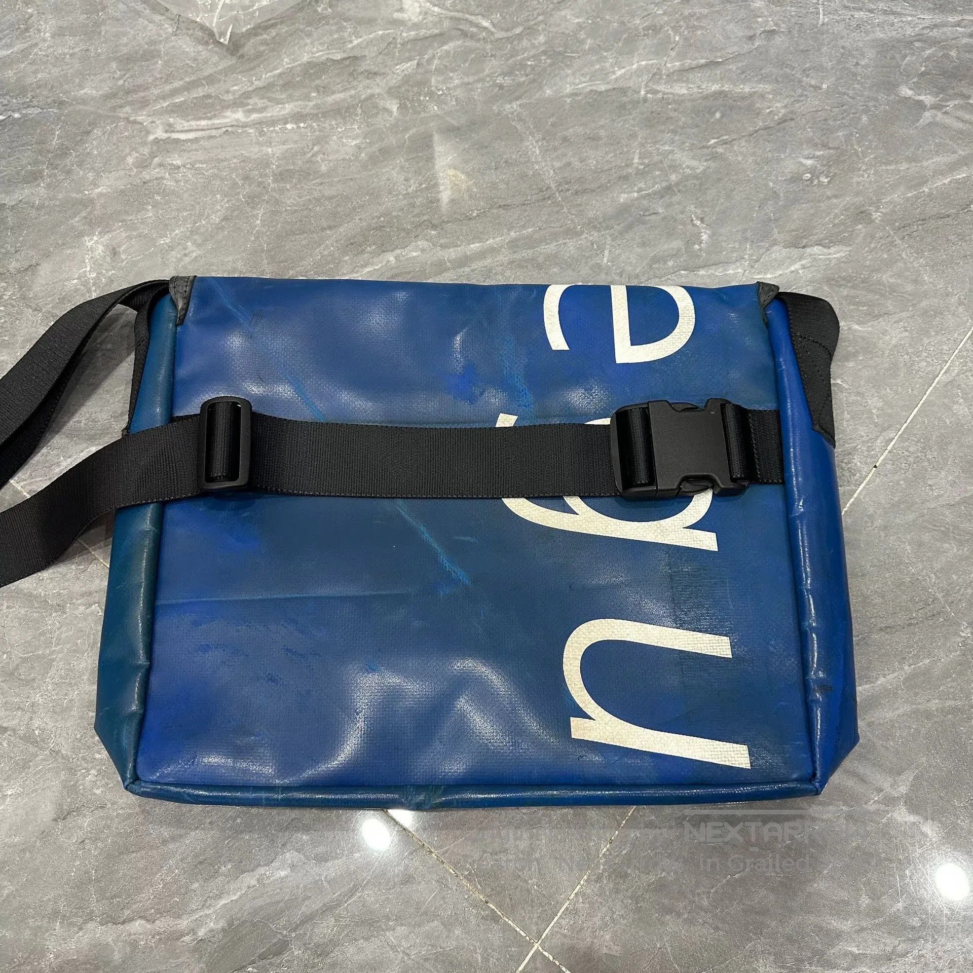 Vintage FREITAG F12 Blue Messenger Bag. Size ONE SIZE - 2 Thumbnail