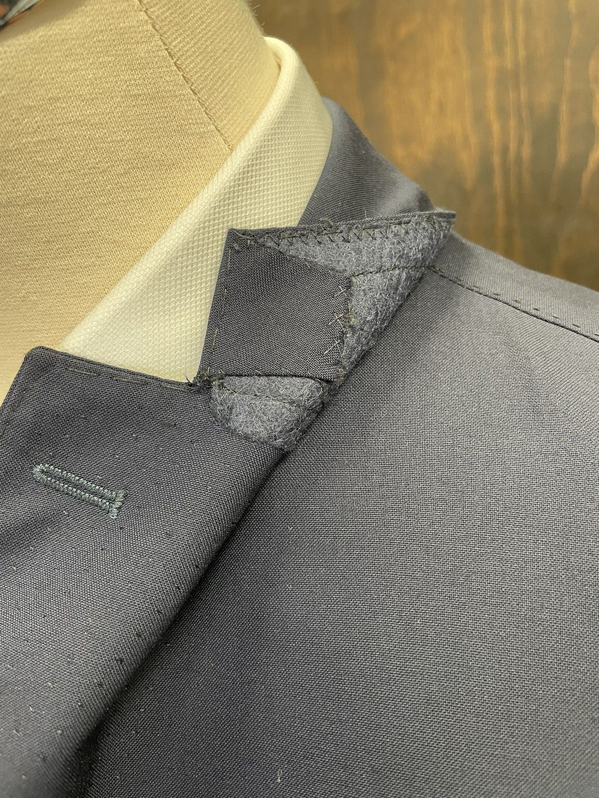 Eleventy Eleventy Milano Tick Pock Thread Jacket Size 42R - 4 Thumbnail