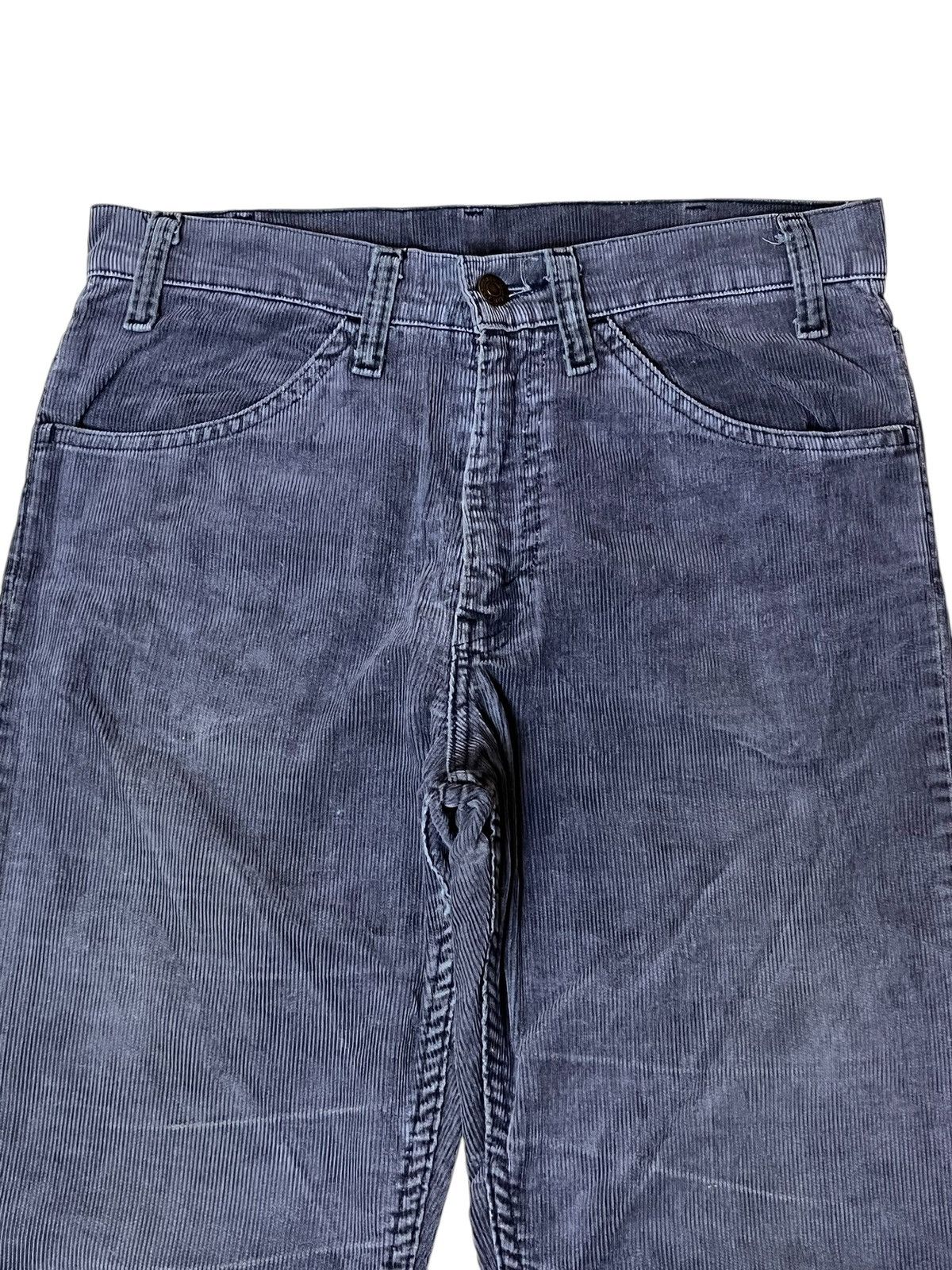 Levi's ICONIC🔥VINTAGE 70s/80s LEVI’S STRAUSS GREY CORDUROY PANTS Size US 30 / EU 46 - 4 Thumbnail