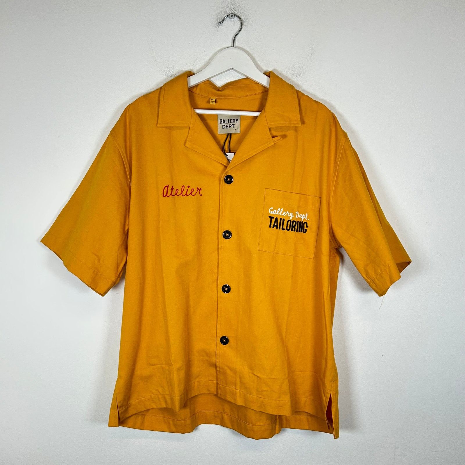 Gallery Dept. Gallery Dept Yellow Atelier Work Shirt Size XXL Size US XXL / EU 58 / 5 - 1 Thumbnail
