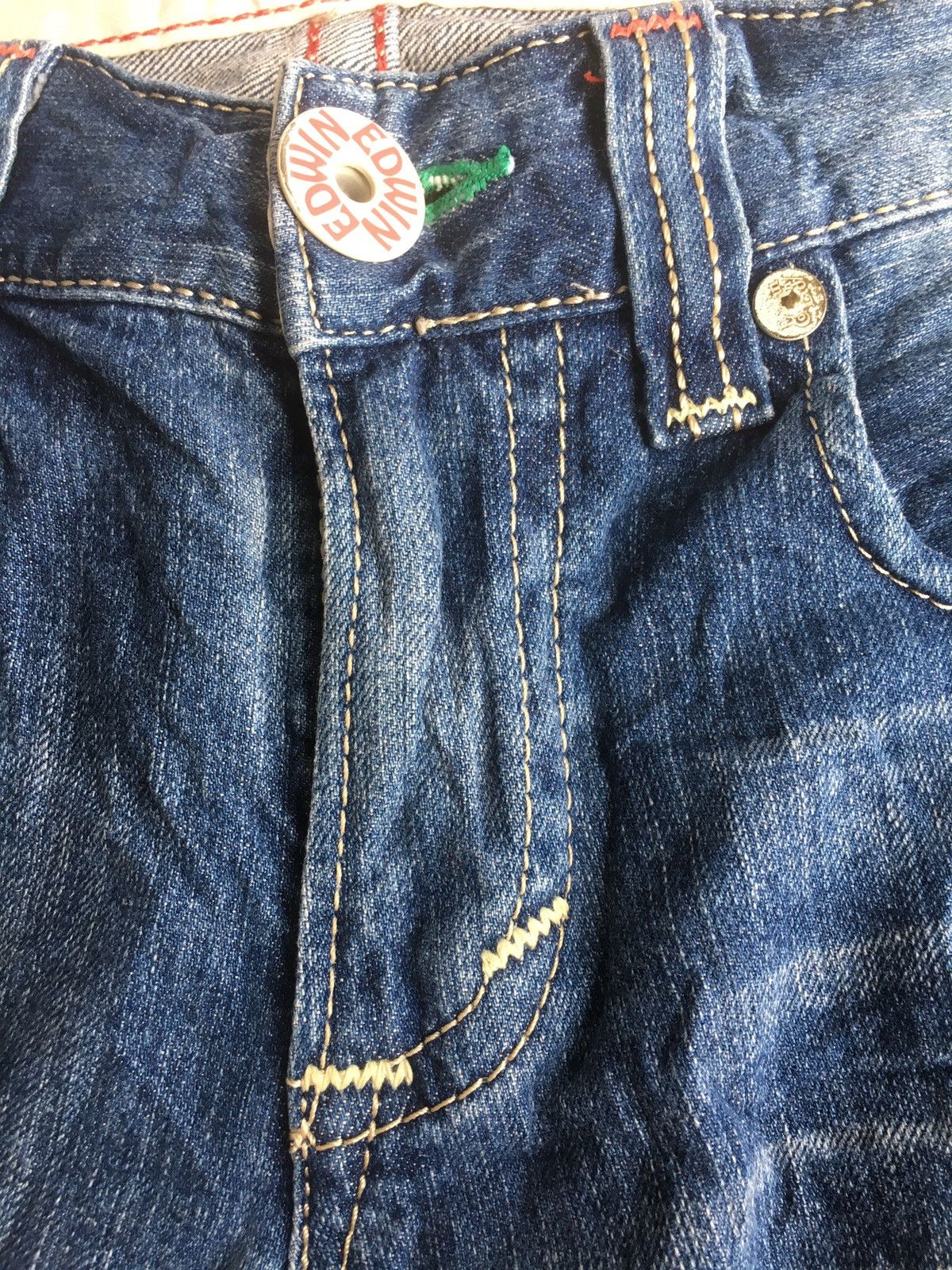 Edwin × Japanese Brand × Vintage Edwin Size 32" / US 10 / IT 46 - 6 Thumbnail
