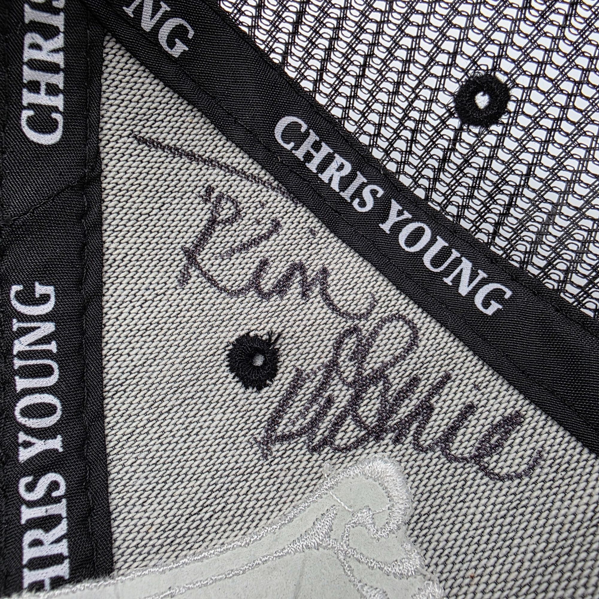 Other Chris Young 2016 World Tour Mesh Trucker Hat Adjustable Blac Size ONE SIZE - 8 Thumbnail