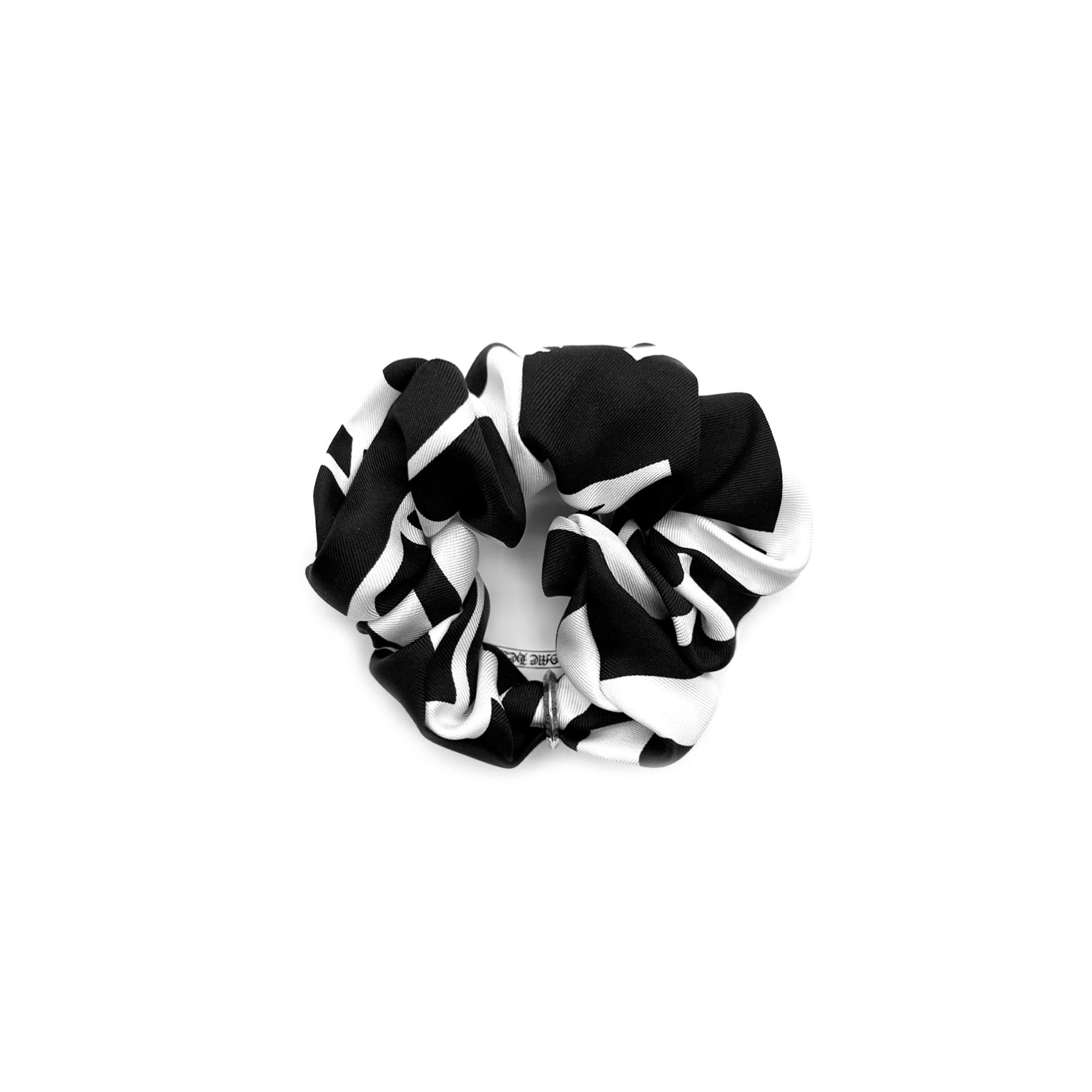 Chrome Hearts Chrome Hearts Black&White Silk Scrunchie Size ONE SIZE - 3 Thumbnail