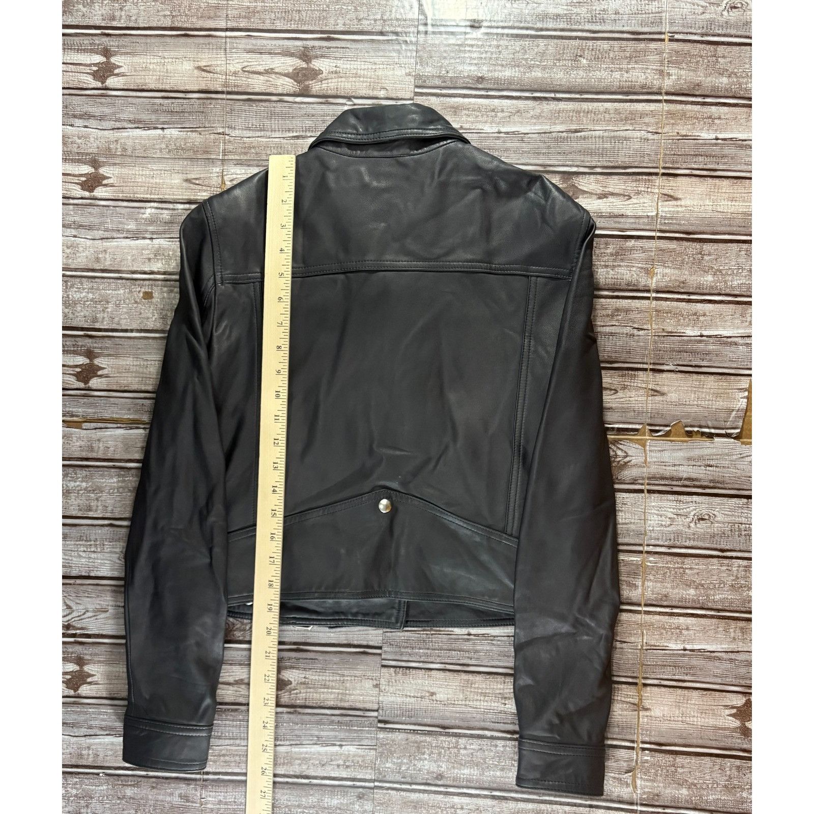 Iro Iro Paris Lamb Leather Kolmar Cropped Moto Jacket Sz 40 US L Size L / US 10 / IT 46 - 7 Thumbnail