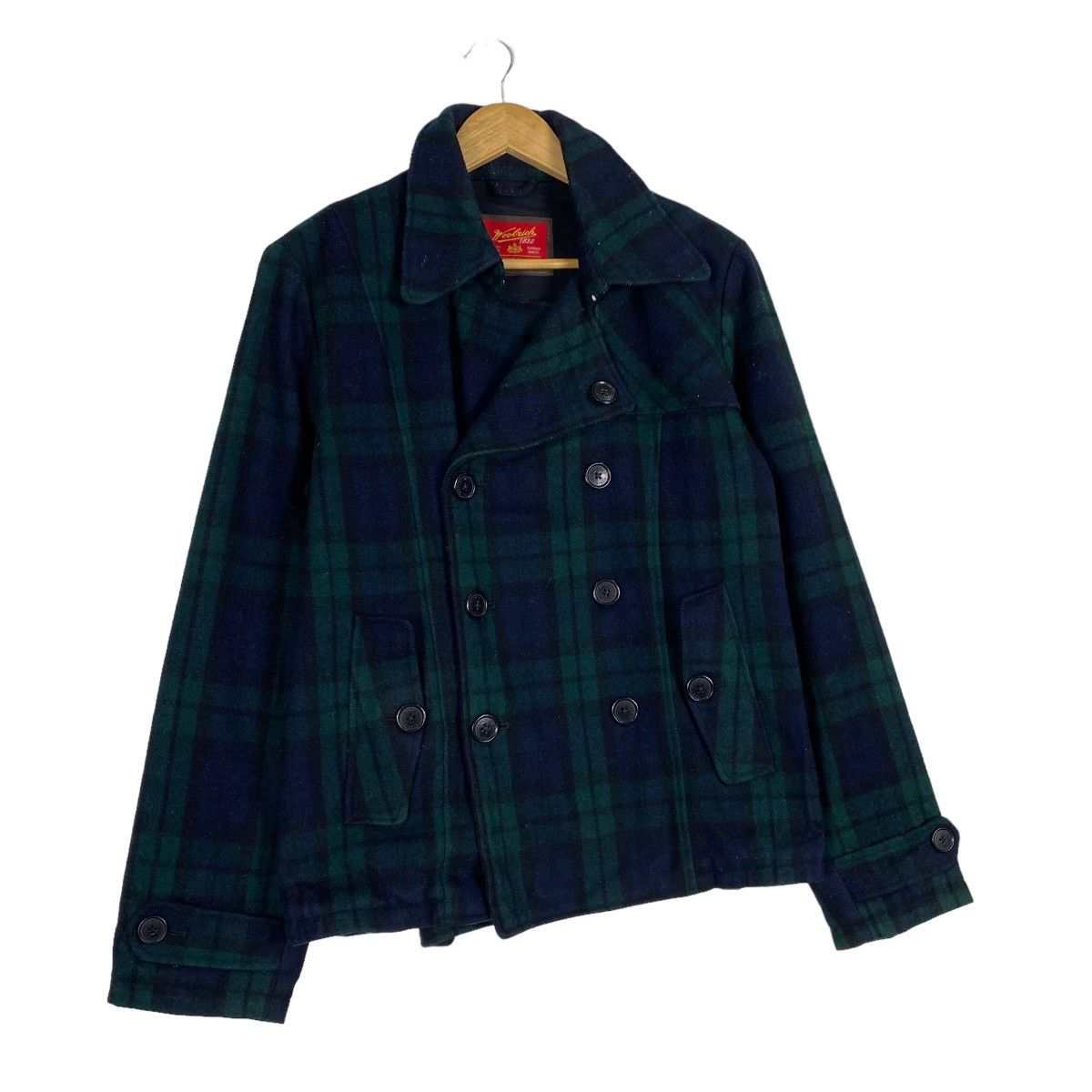 Japanese Brand Woolrich double breasted tartan jacket Size US M / EU 48-50 / 2 - 3 Thumbnail