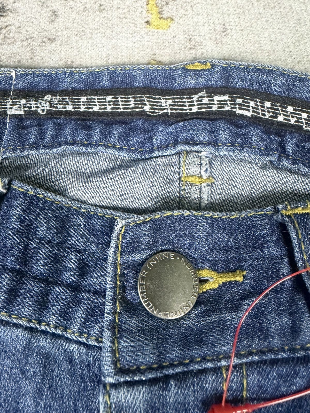 Number (N)ine Number Nine Denim Jeans Size US 30 / EU 46 - 4 Thumbnail