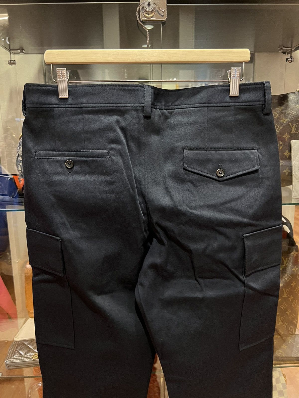 Lanvin Lanvin Cargo Pants Navy Size US 34 / EU 50 - 4 Thumbnail