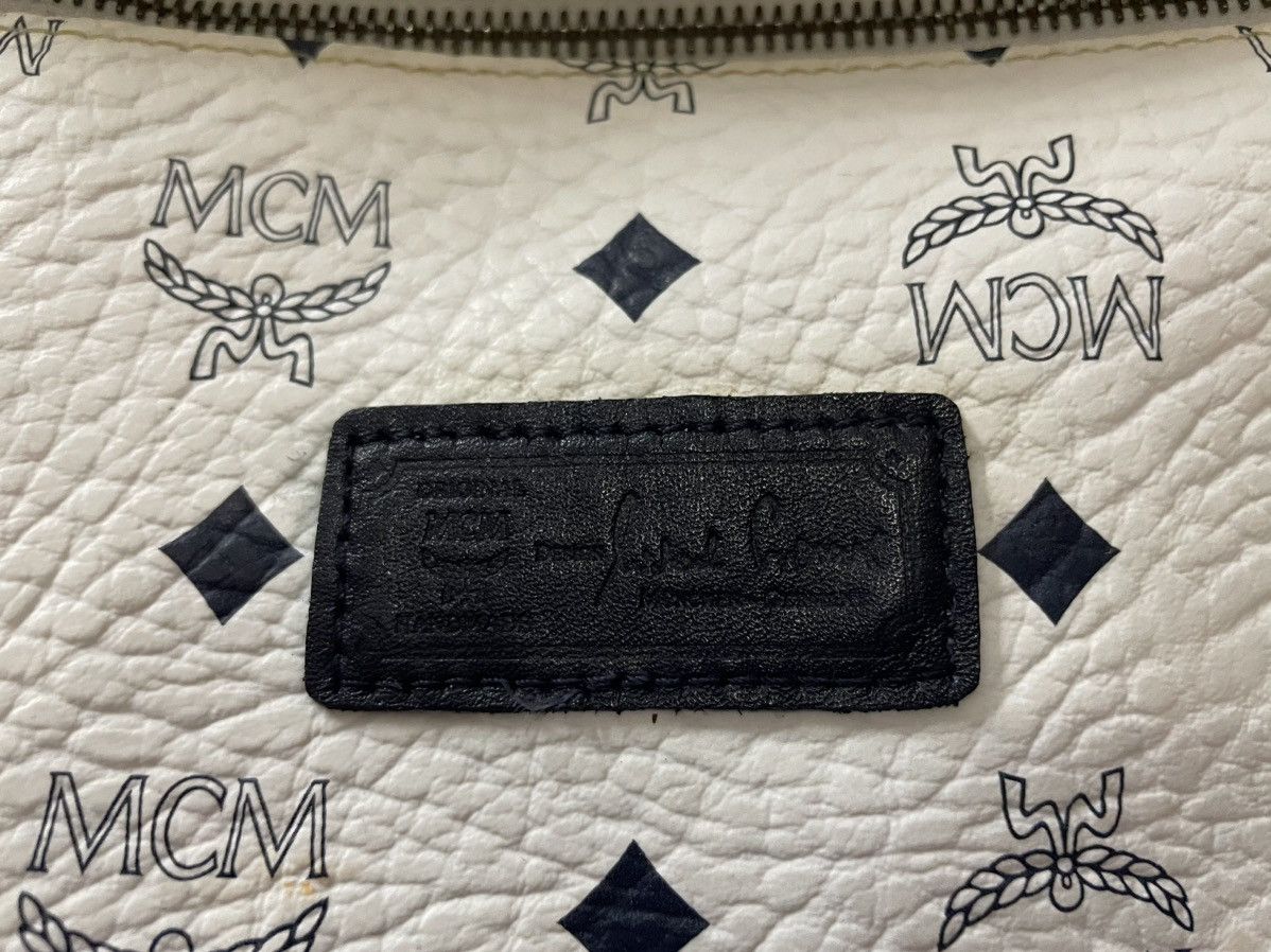 Vintage Vintage Monogram MCM Rare Big Leather Bag Size ONE SIZE - 15 Thumbnail