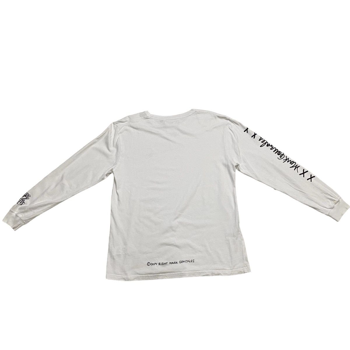 Other Mark Gonzales X Inherit white longsleeve tee Size US L / EU 52-54 / 3 - 2 Thumbnail