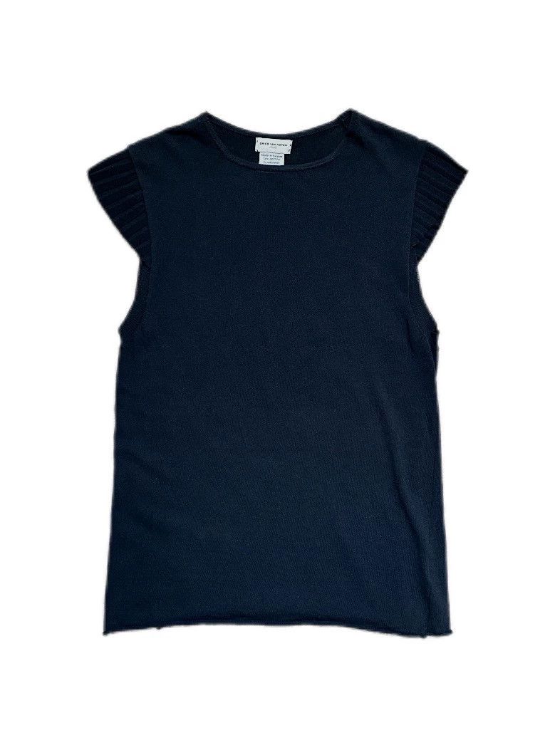 Dries Van Noten DVN Early Knit Vest Size:S Size S / US 4 / IT 40 - 1 Thumbnail