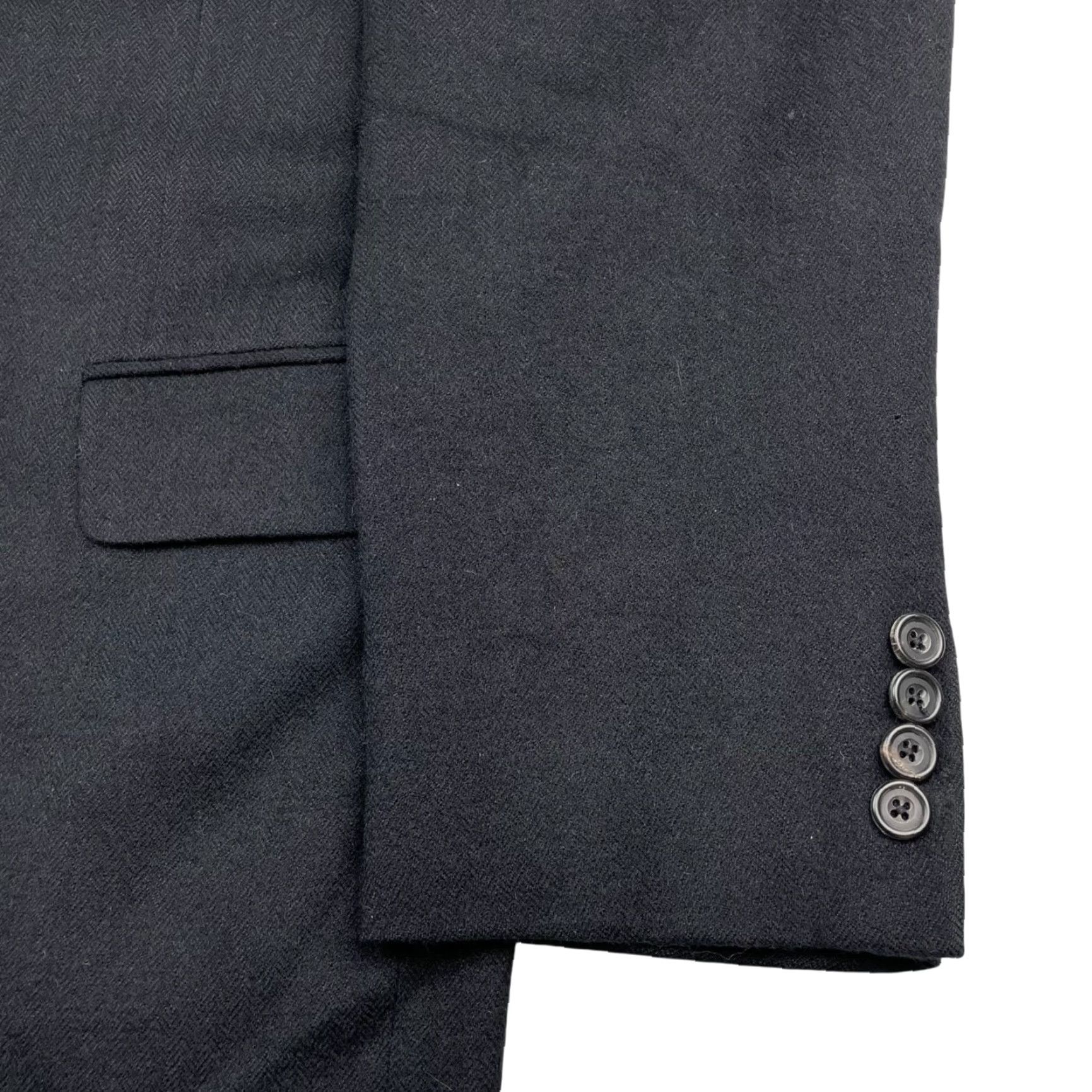 Camel Hickey Freeman Blazer Jacket Men’s 44R - 100% Camel Hair Black - 3-Button Front, Single Vented, Notch Lapel, Regular Fit, 44 Chest, Business, Men Size 44R - 4 Thumbnail