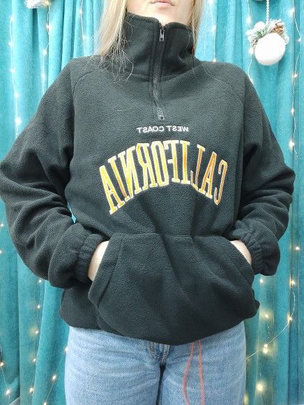 Japanese Brand × Vintage Fluffy Fleece Vintage Hoodie Size US XL / EU 56 / 4 - 6 Thumbnail