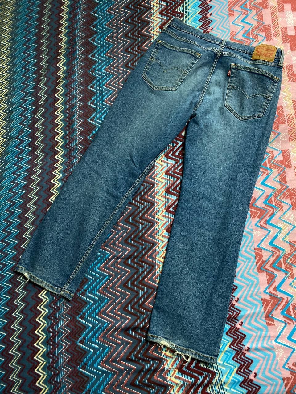 Levi's × Vintage Vintage Levi’s 514 Jeans Denim Y2K Selvedge 90s Size US 36 / EU 52 - 7 Thumbnail
