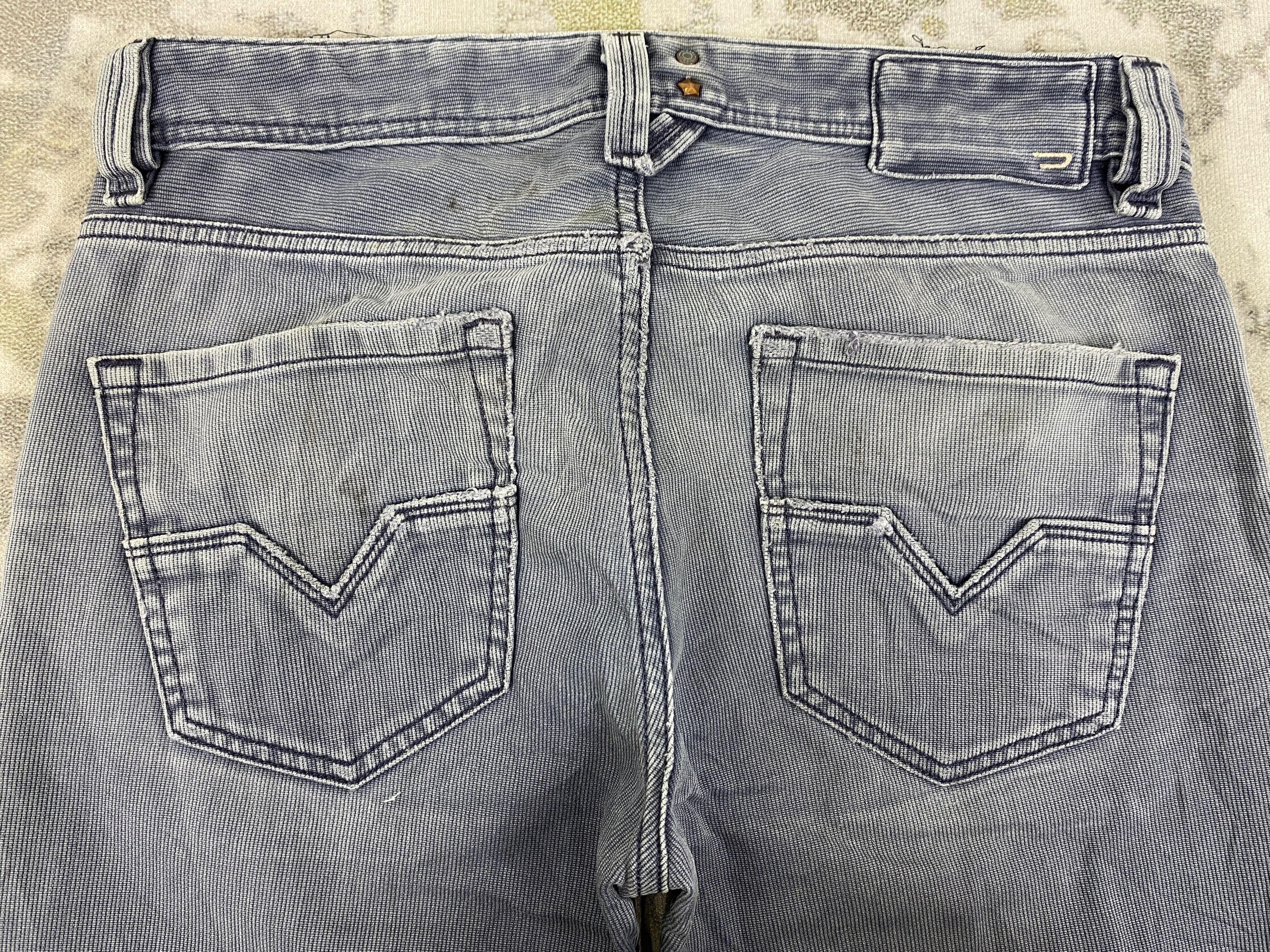 Hysteric Glamour Faded Grey Vintage Diesel Jeans 31x29.5 Denim- JN3883 Size US 31 - 4 Thumbnail