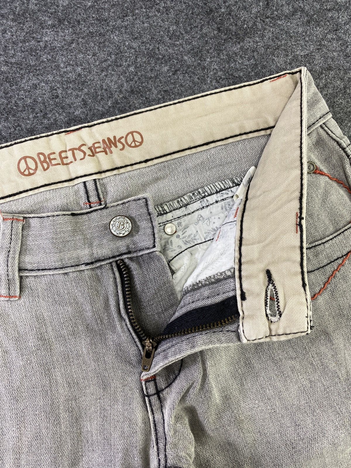 Japanese Brand Japanese Brand Beets Slim straight Distressed Jeans-J861 Size 30" / US 8 / IT 44 - 5 Thumbnail