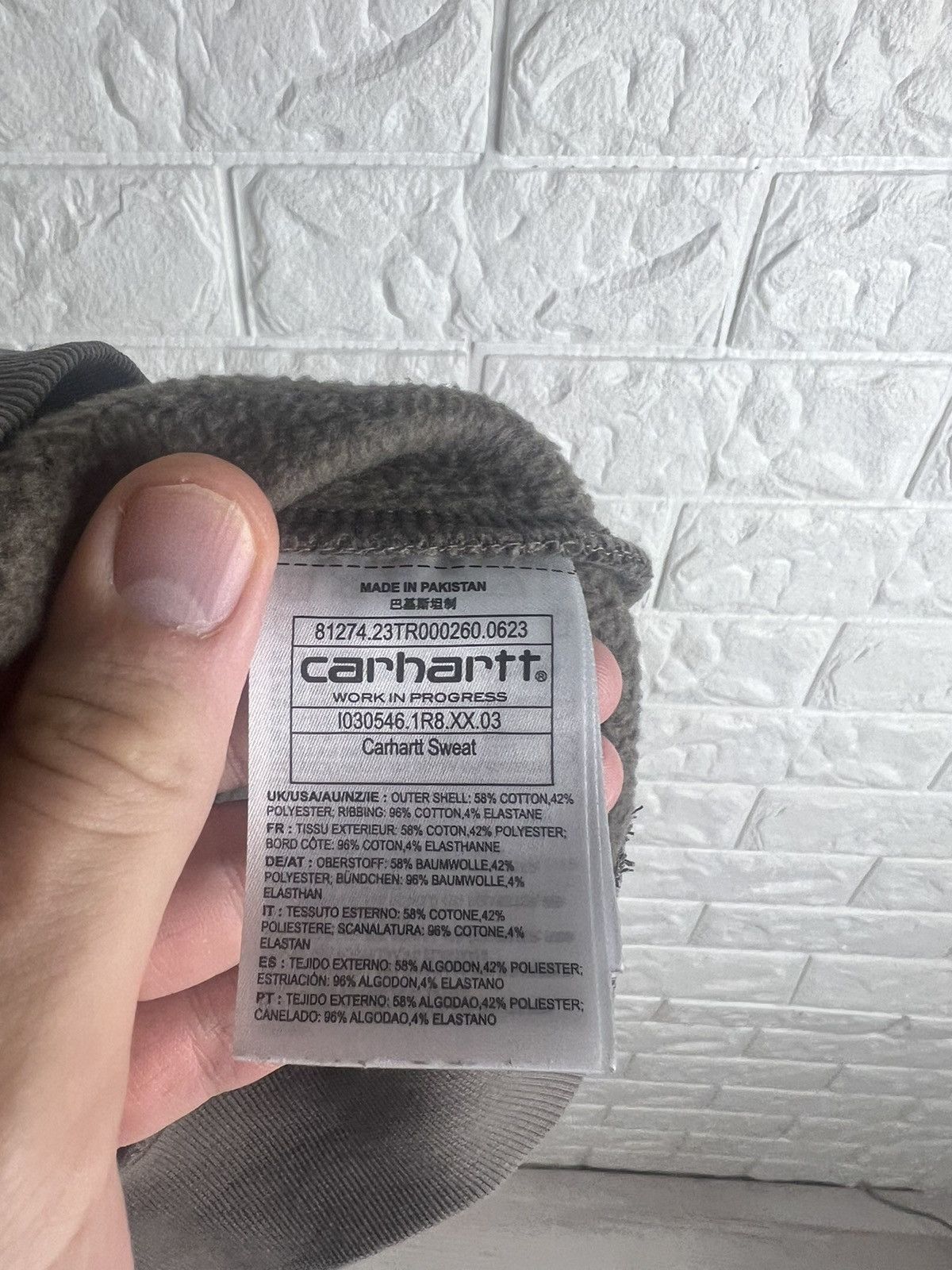 Carhartt × Carhartt Wip Carhartt Sweatshirt Size US M / EU 48-50 / 2 - 4 Thumbnail