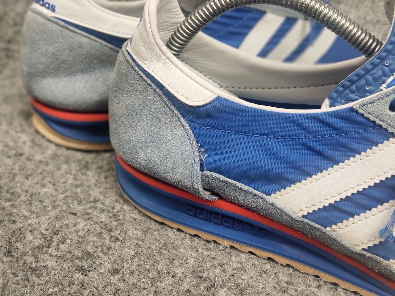 Adidas Vintage Adidas Originals SL 72 Blue Sneakers Y2K Style Shoes Size US 9.5 / EU 42-43 - 17 Thumbnail