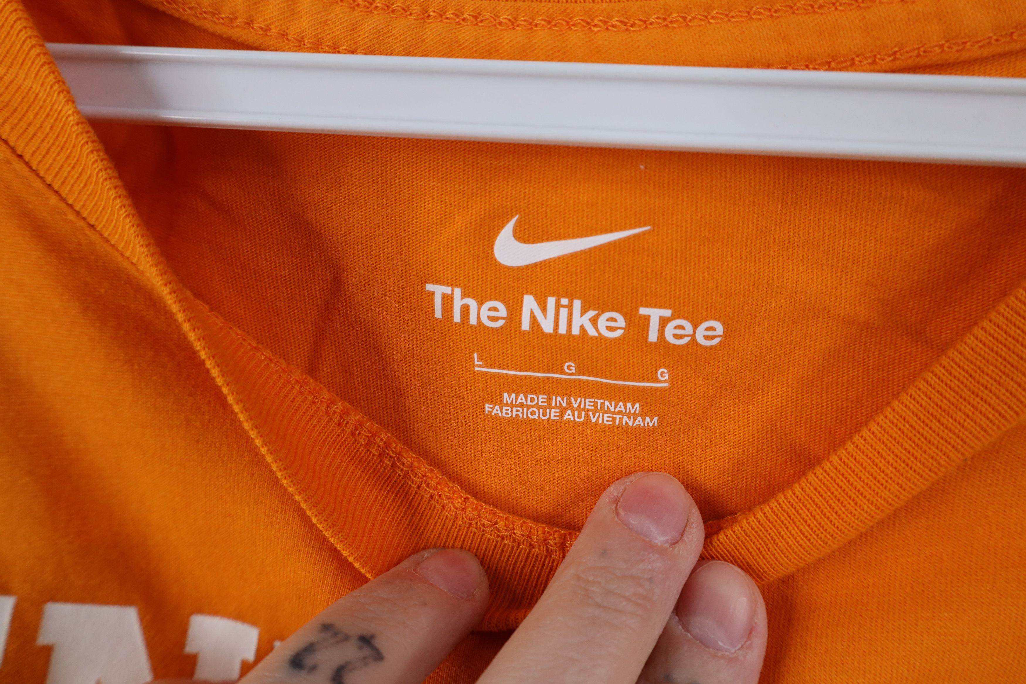 Nike Nike Scott Center Swoosh University of Tennessee T-Shirt Size L / US 10 / IT 46 - 9 Thumbnail