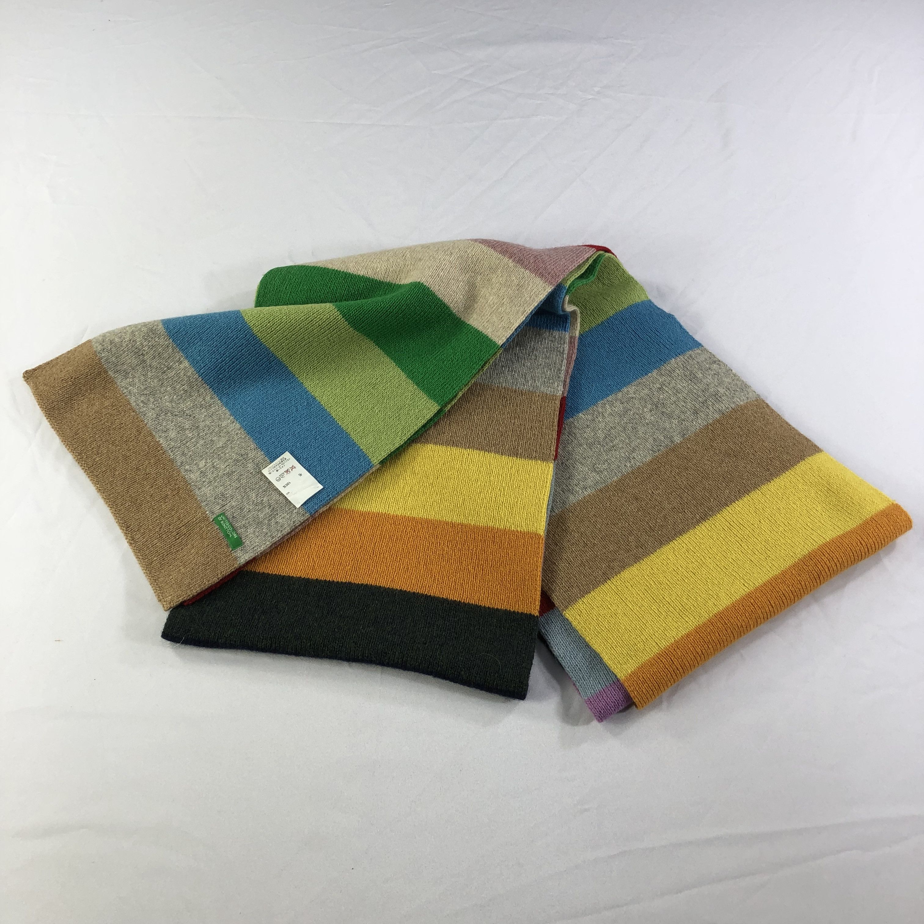 United Colors Of Benetton United Colors Of Benetton Multicolor Scarf Muffler V1500 Size ONE SIZE - 2 Thumbnail