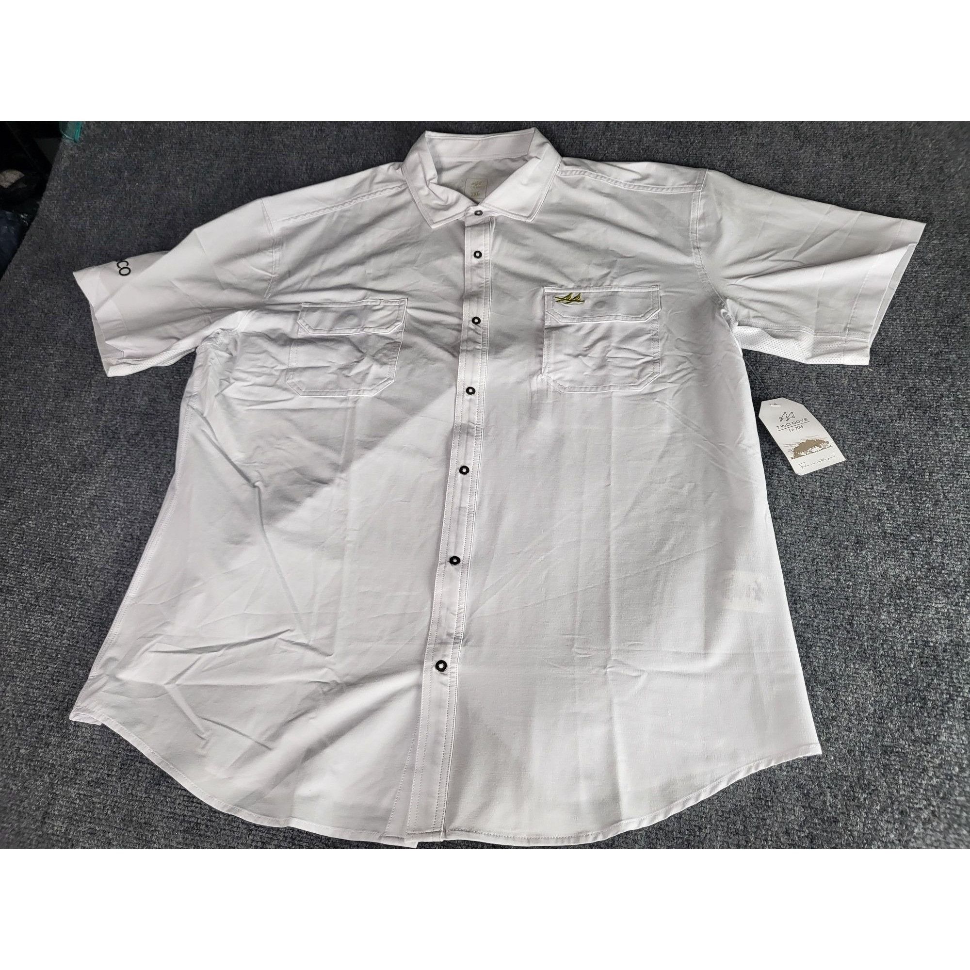 Other Two Dove The Rio Ultimate Outdoor Blend Short Sleeve White M Size US XXL / EU 58 / 5 - 1 Thumbnail