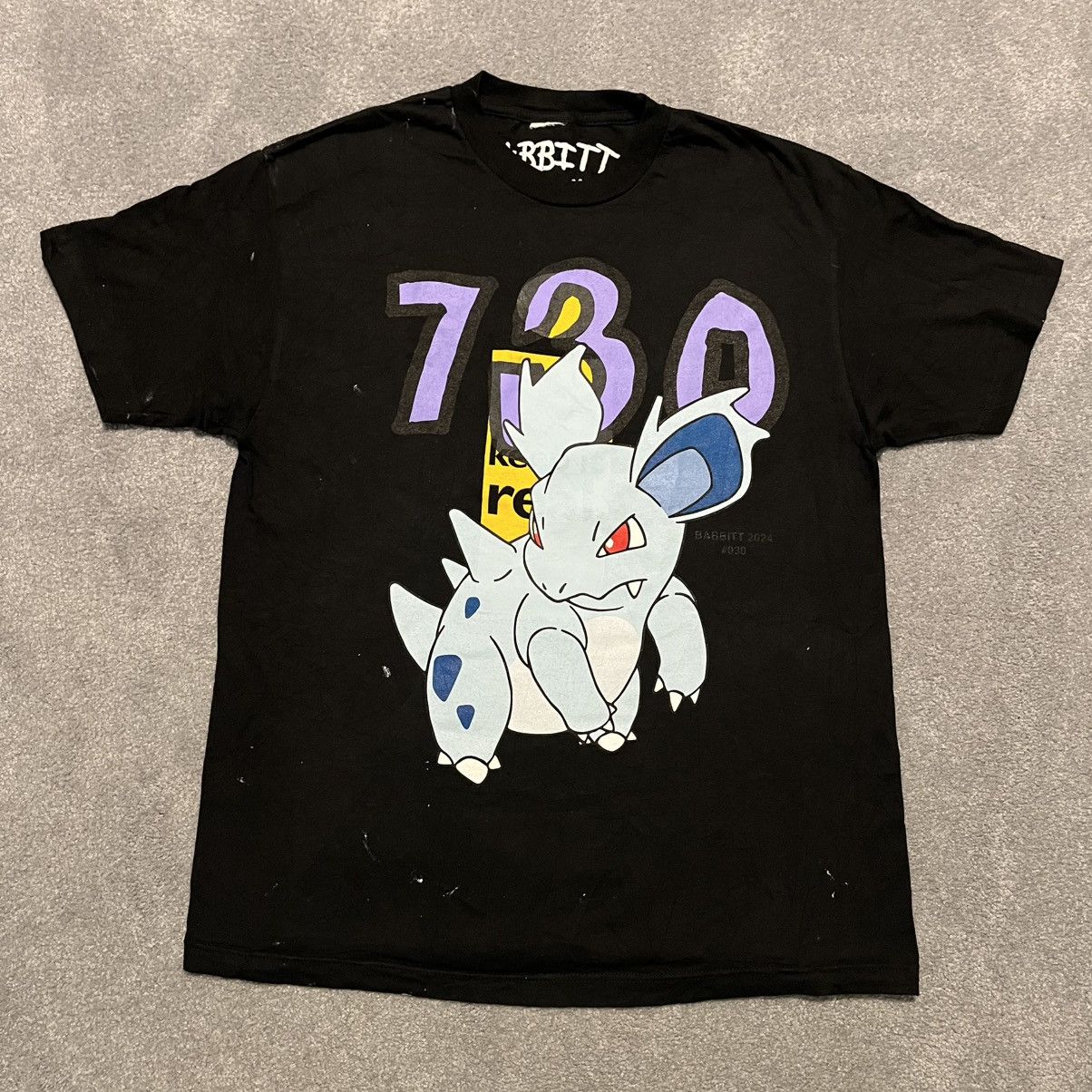 Asspizza Asspizza Babbitt Revived Pokemon Nidorina 30 Graphic T Shirt Size US L / EU 52-54 / 3 - 1 Thumbnail