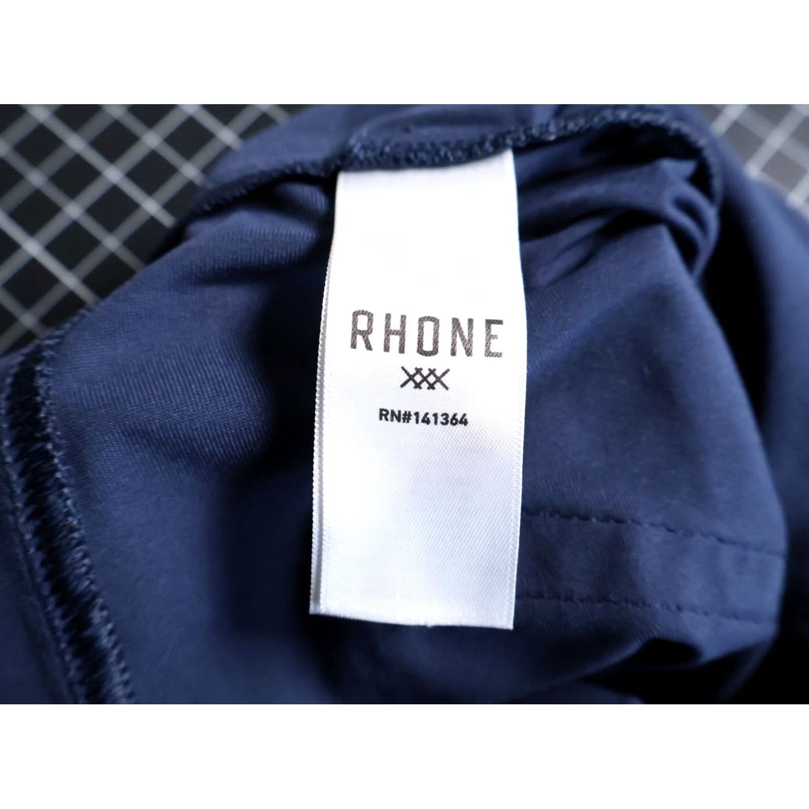 Rhone Rhone Commuter Pants Men 35 x 27 Dark Blue Lightweight Polyester 5 Pocket Chino Flat Front Zip Fly Tapered Casual Regular Inseam 27 Size US 35 - 4 Thumbnail