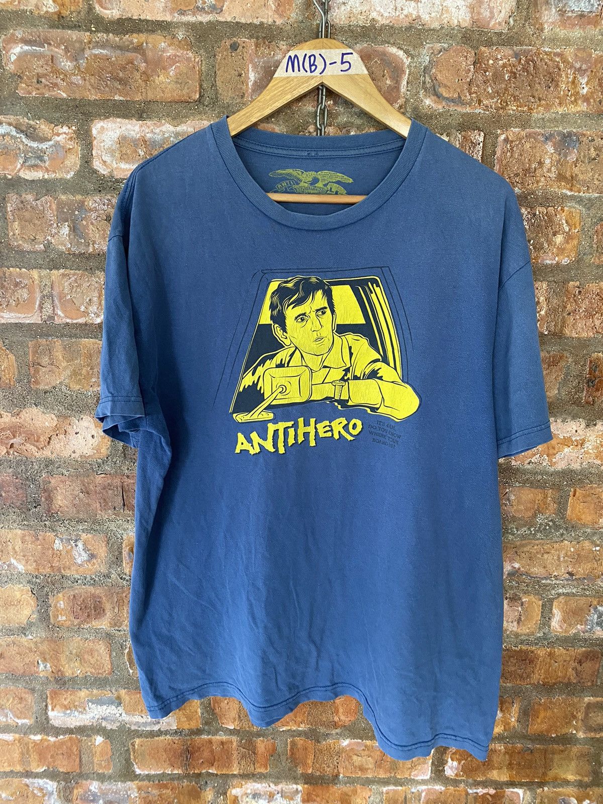 Antihero × Girl Skateboards × Japanese Brand 2000s AntiHero Iconic image tee Size US L / EU 52-54 / 3 - 2 Thumbnail