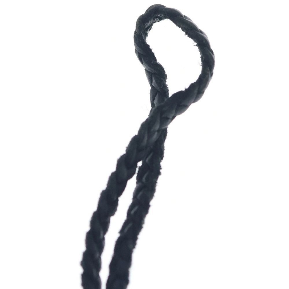 Chrome Hearts Chrome Hearts Leather Braid Scroll Necklace Size ONE SIZE - 3 Thumbnail