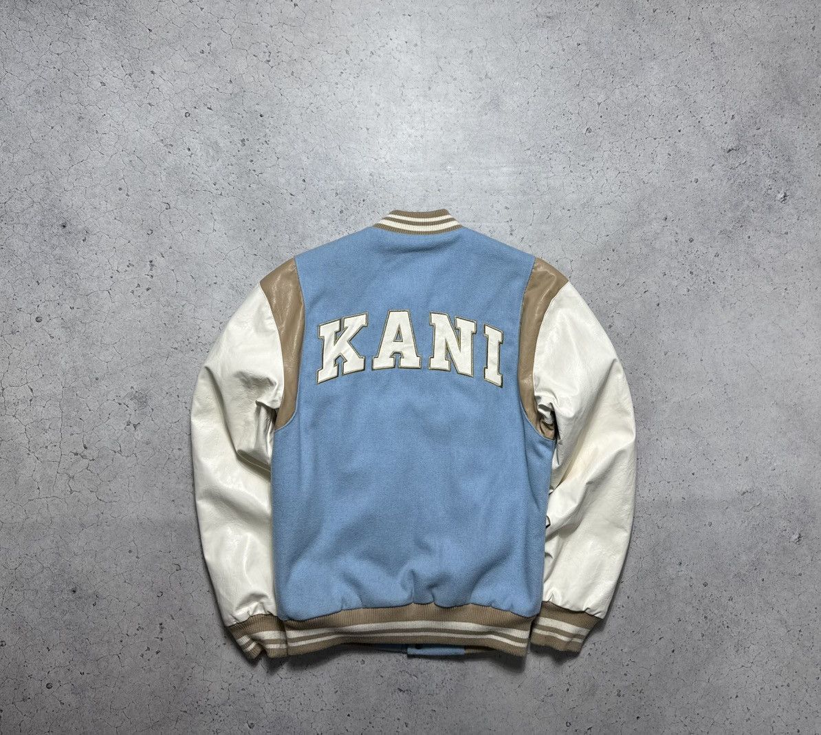 Karl Kani Karl Kani Vintage Bomber Jacket Varsity Vintage Big Logo Size US S / EU 44-46 / 1 - 8 Thumbnail