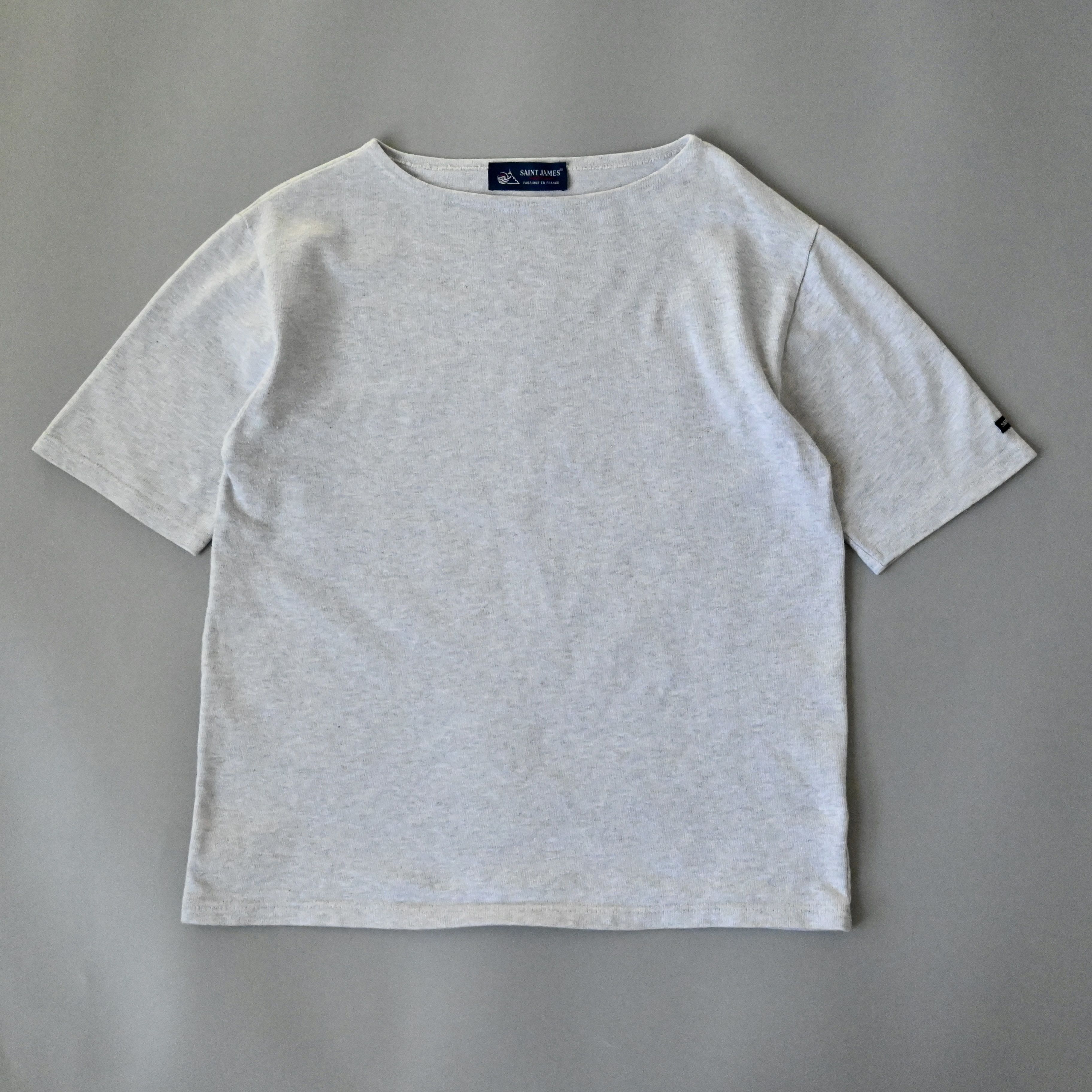 Saint James SAINT JAMES heavyweight cotton shirt, soild ash gray, 4 Size US M / EU 48-50 / 2 - 3 Thumbnail