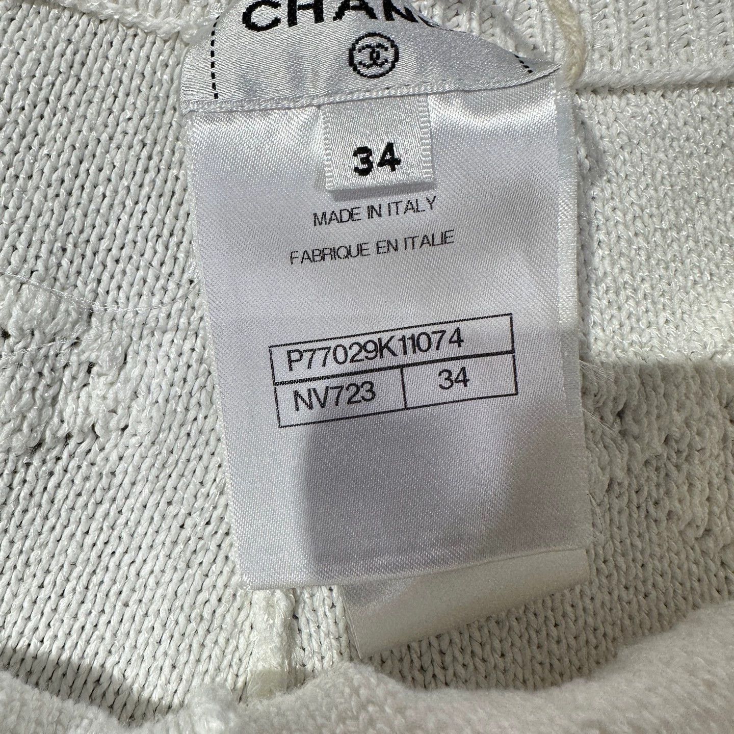 Chanel Chanel 24P May323 All-over Bow Openwork Knit Long Pants Size 25" / US 0 / IT 36 - 4 Thumbnail