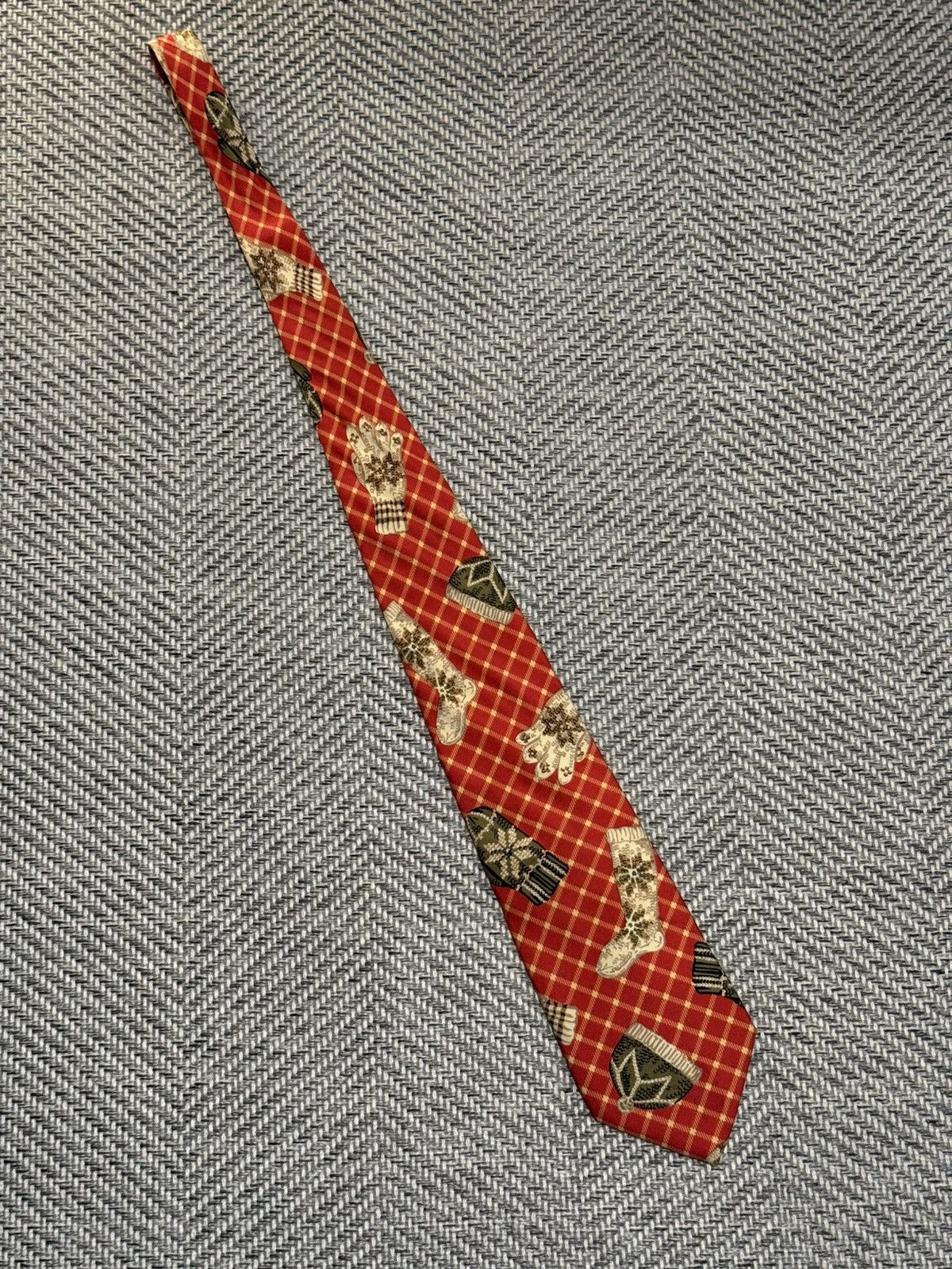 Jean Paul Gaultier Jean Paul Gaultier Knitwear Motif Tie Size ONE SIZE - 2 Thumbnail