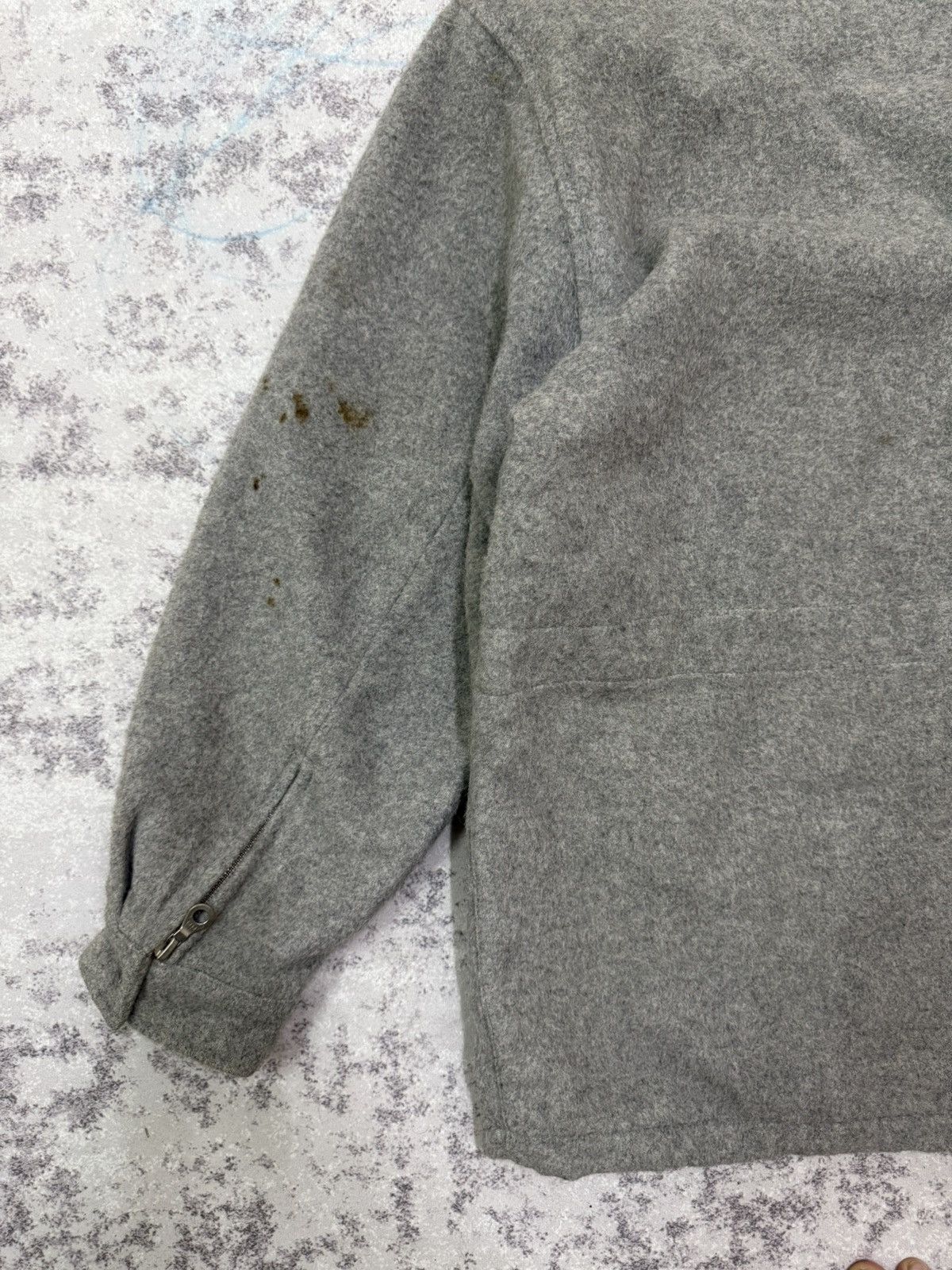 Iceberg Vintage 90s Iceberg Tunes Riri Opti Zipper Wool Jacket Hodie Size US XL / EU 56 / 4 - 15 Thumbnail