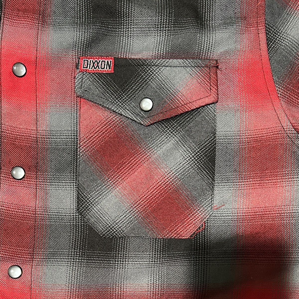 Vintage Dixxon red and black flannel shirt Size US M / EU 48-50 / 2 - 3 Thumbnail