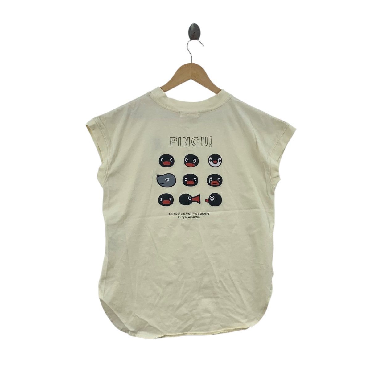 Vintage PINGU x SAMANSA MOS2 Blue Collection Cartoon Tee Shirt Size M / US 6-8 / IT 42-44 - 1 Thumbnail