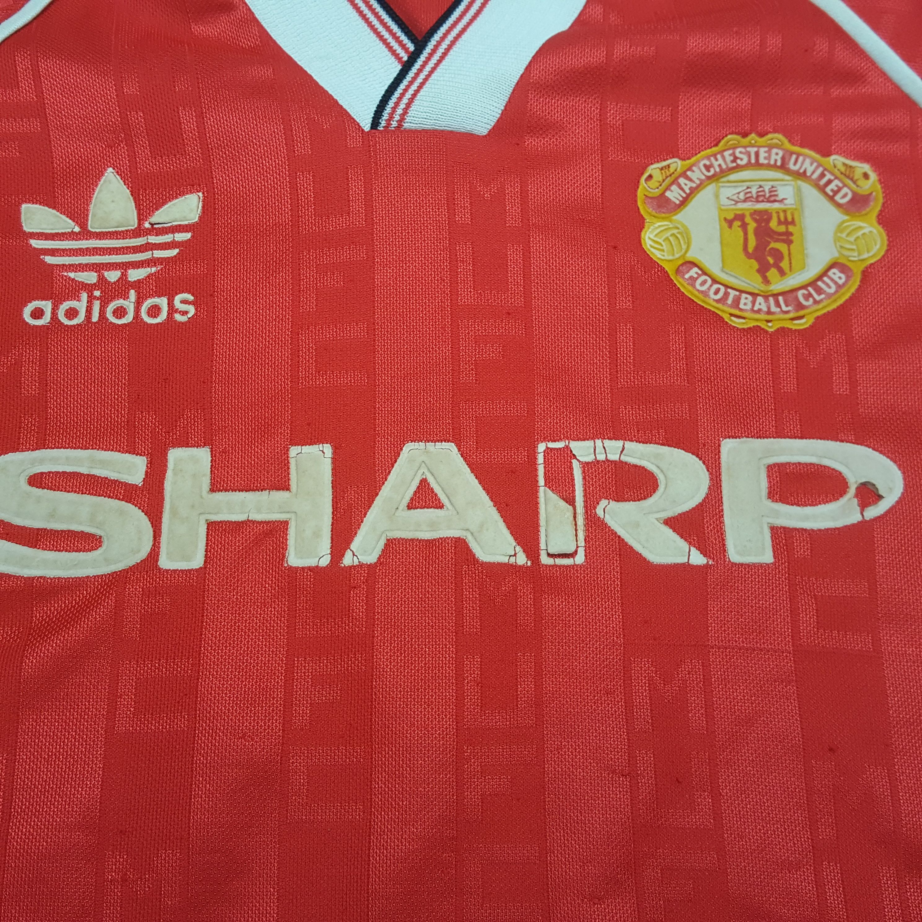 Adidas Vintage Adidas Manchester United 1988 Jersey 32 Size US S / EU 44-46 / 1 - 7 Thumbnail