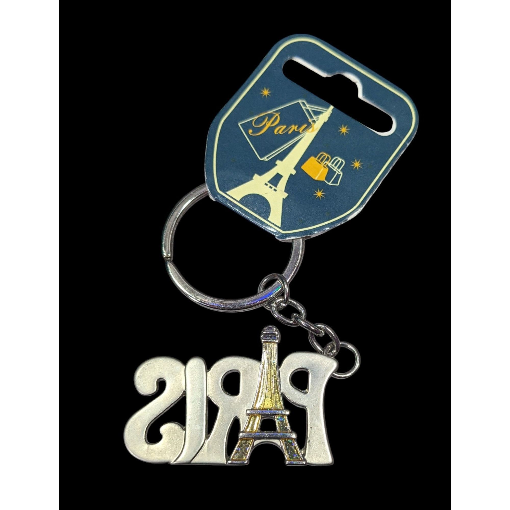 Other Paris France Silver Tone Souvenir Keychain Size ONE SIZE - 3 Thumbnail