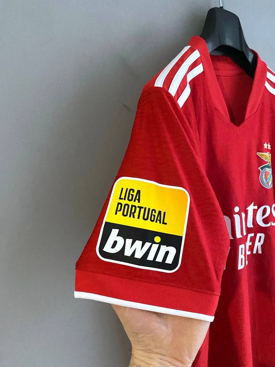 Adidas Benfica FC 2021/22 Home Football Soccer Jersey #21 PIZZI, L Size US L / EU 52-54 / 3 - 7 Thumbnail