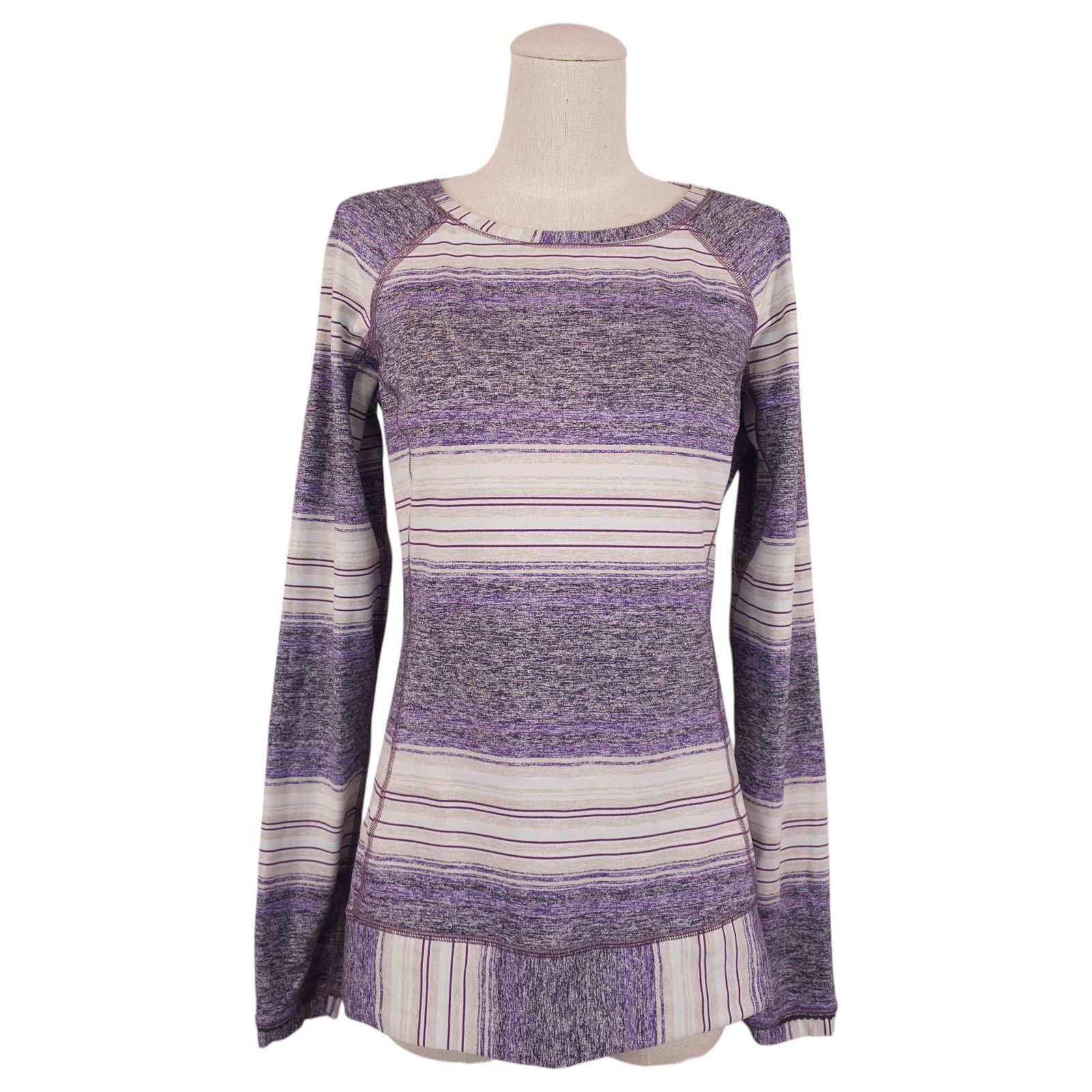 Lululemon Lululemon Race Your Pace Long Sleeve Grape Sz 10 Size L / US 10 / IT 46 - 1 Thumbnail