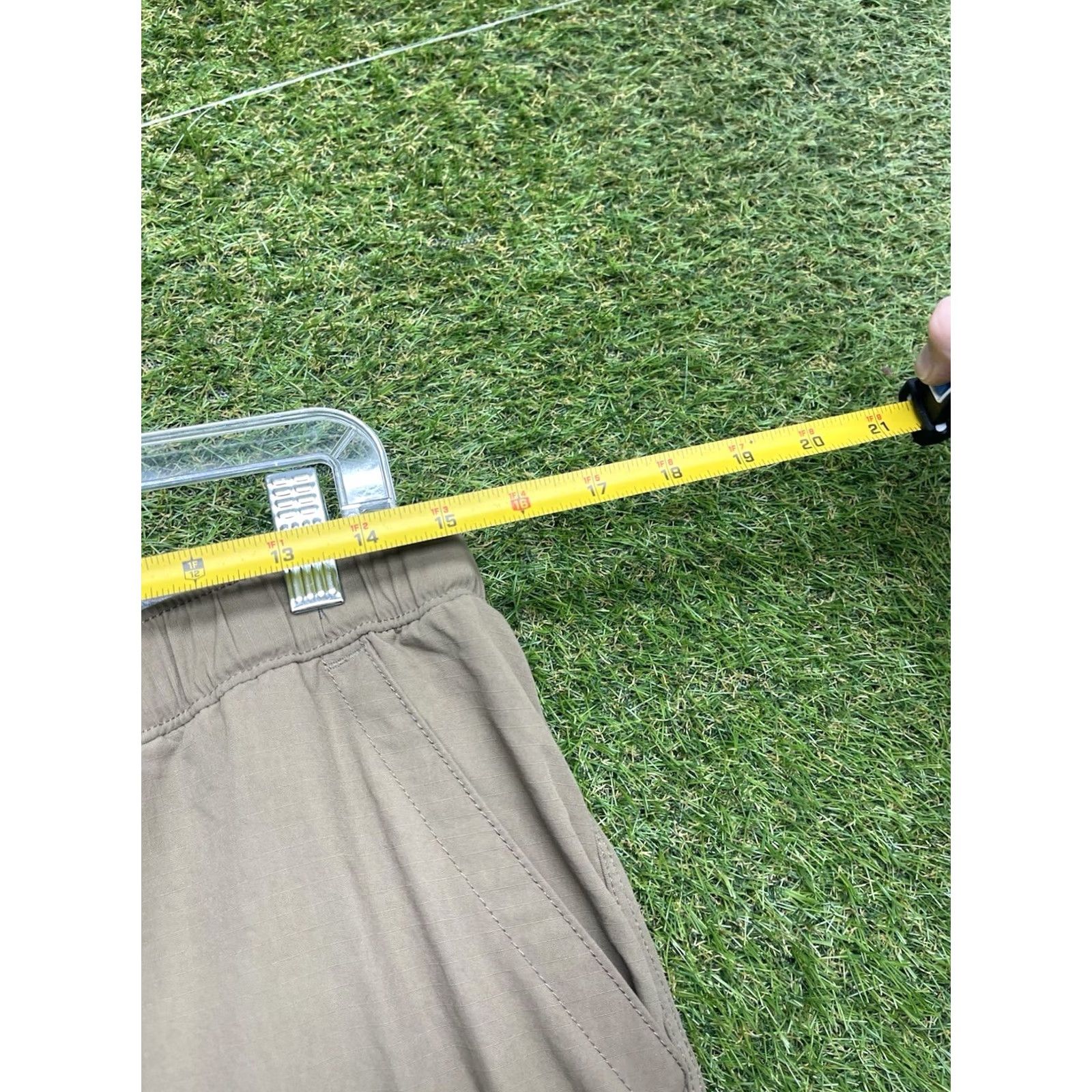 Vintage Duluth Cargo Pants Mens M Beige Flex Dry on the Fly Workwear Size US 31 - 6 Thumbnail