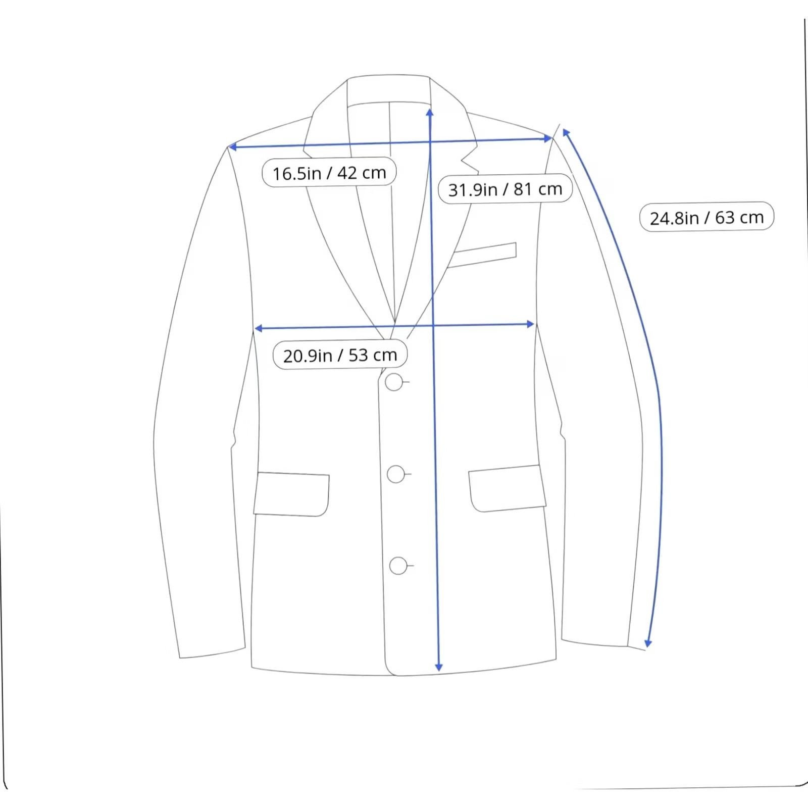 Hugo Boss HUGO BOSS Achtino/Holge Blazer Men's US 38R Red Label Pinstriped Lined Blazer Size 38R - 3 Thumbnail