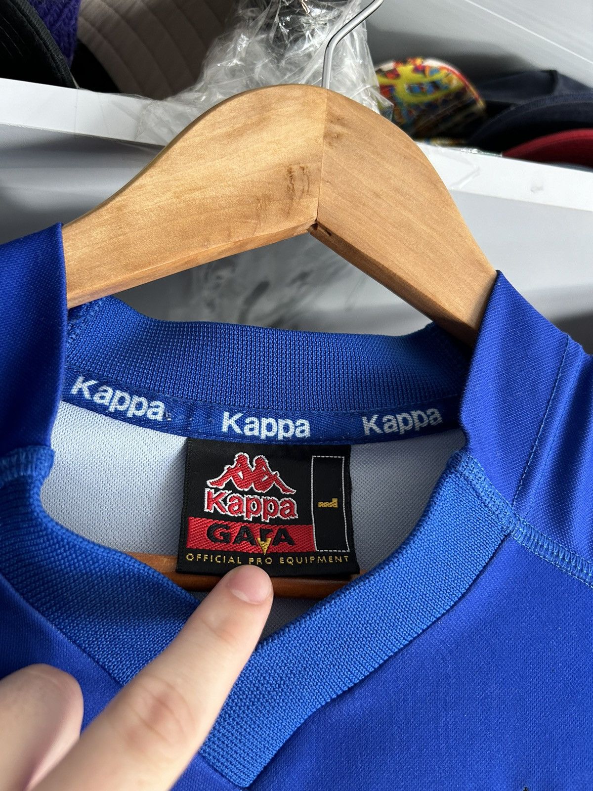 Kappa Italy Kappa 1998/00 Home soccer jersey Size US L / EU 52-54 / 3 - 3 Thumbnail