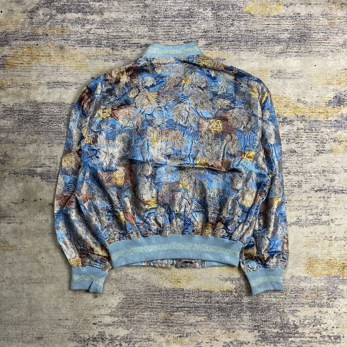 Japanese Brand × Yoshiyuki Konishi Vintage Yoshiyuki konishi Jacquard bomber jacket Size US M / EU 48-50 / 2 - 2 Thumbnail