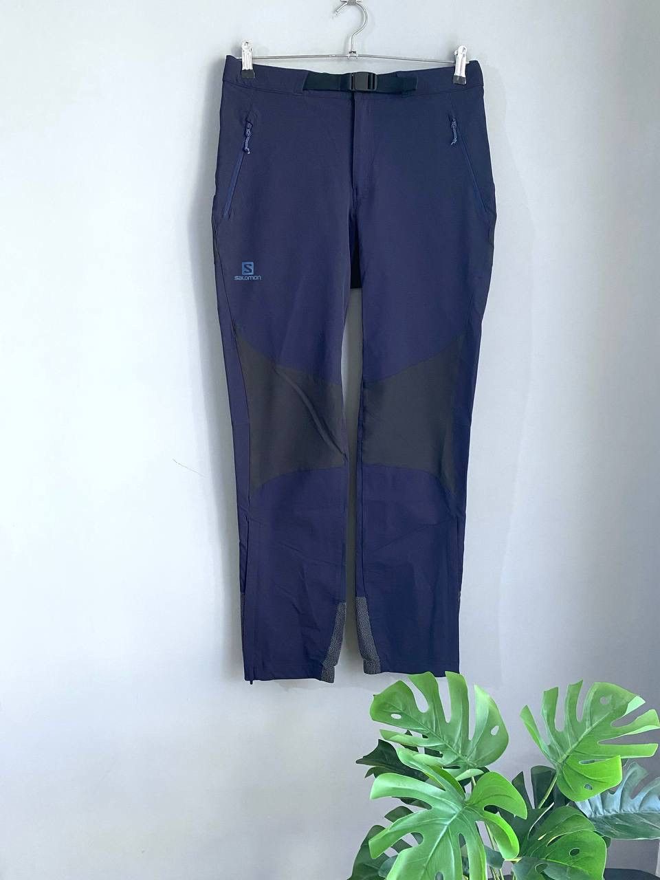 Salomon Salomon Men Wayfarer Mountain Hiking Trekking Pants W34 L31 Size US 34 / EU 50 - 1 Thumbnail