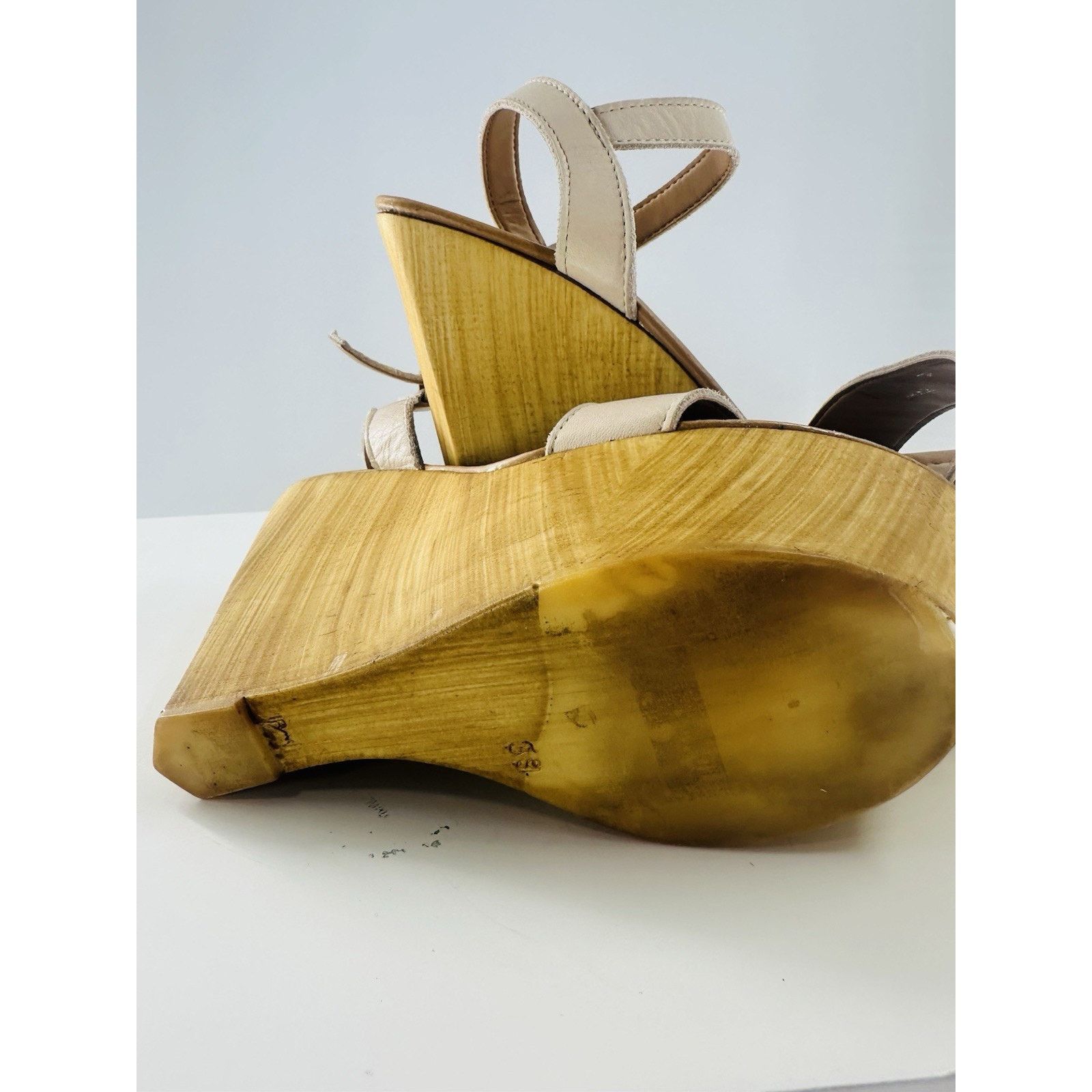 Steve Madden Steve Madden woman’s Takkenn Strappy Wedge sandals size 8 Size US 8 / IT 38 - 4 Thumbnail