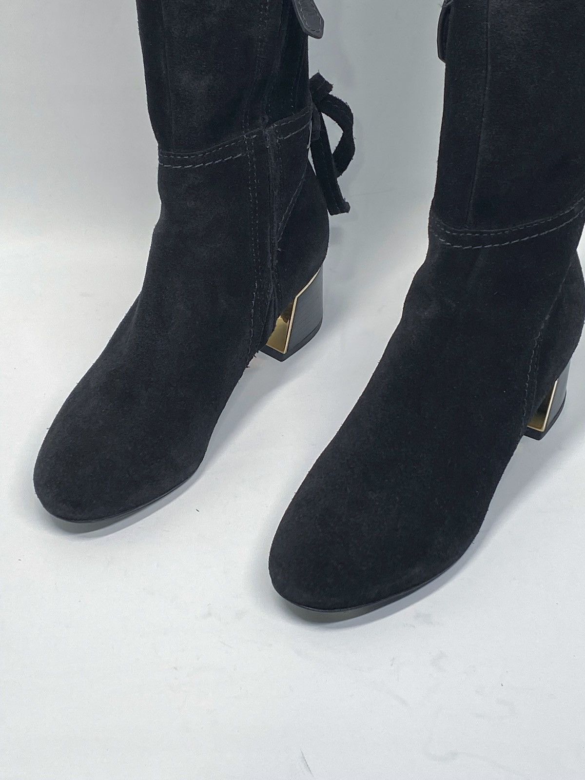 Tory Burch Tory Burch Over-The-Knee Ankle-Tie Boot size 5 Size US 5 / IT 35 - 2 Thumbnail