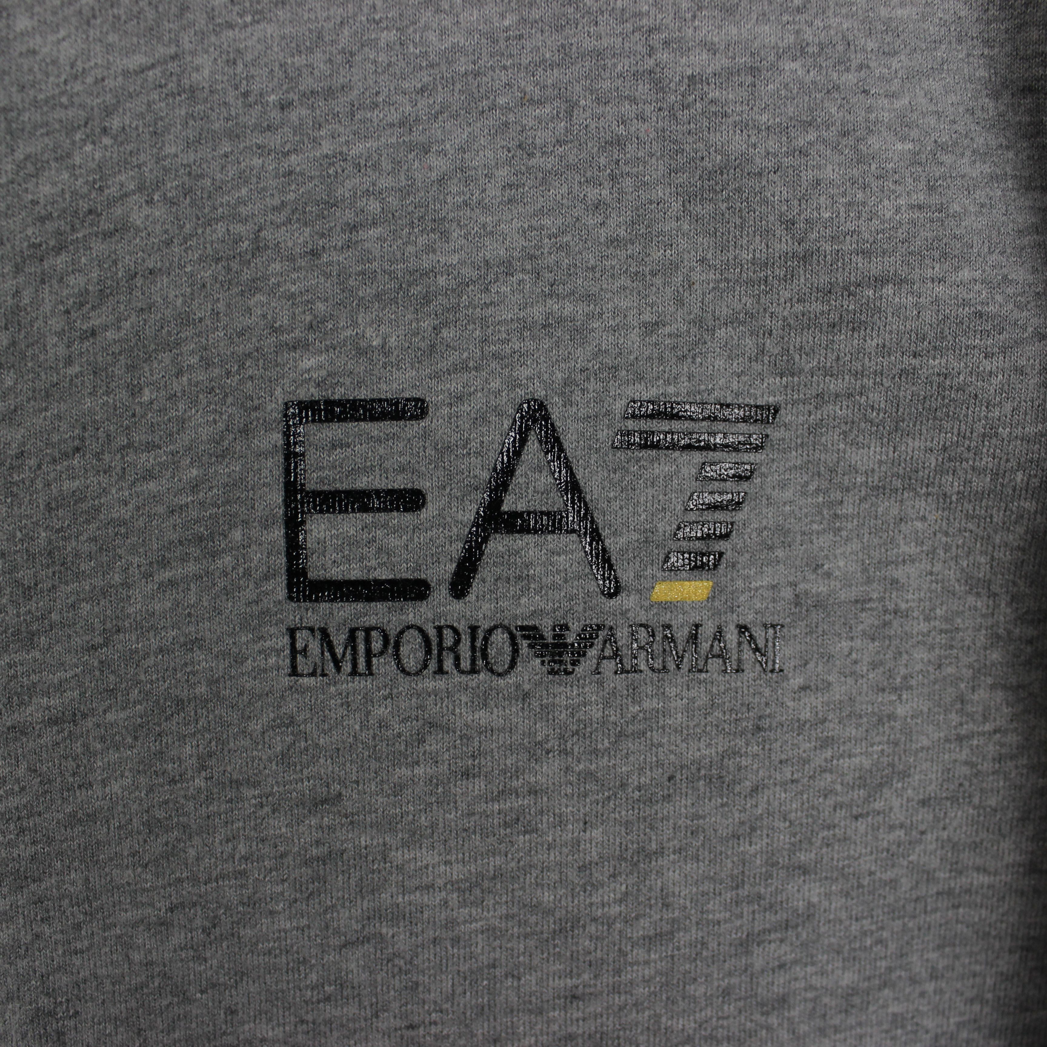 Emporio Armani EA Emporio Armani sweatshirt men zip L XL gray Size US XL / EU 56 / 4 - 9 Thumbnail