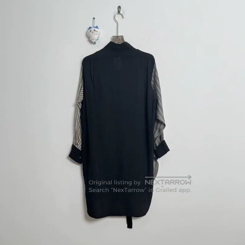 Loewe LOEWE Long-Sleeved Silk Patchwork Shirt Size XS / US 0-2 / IT 36-38 - 3 Thumbnail